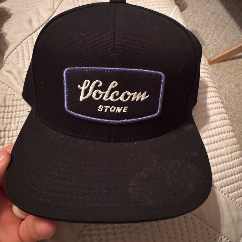 Volcom Charcoal Snapback Hat